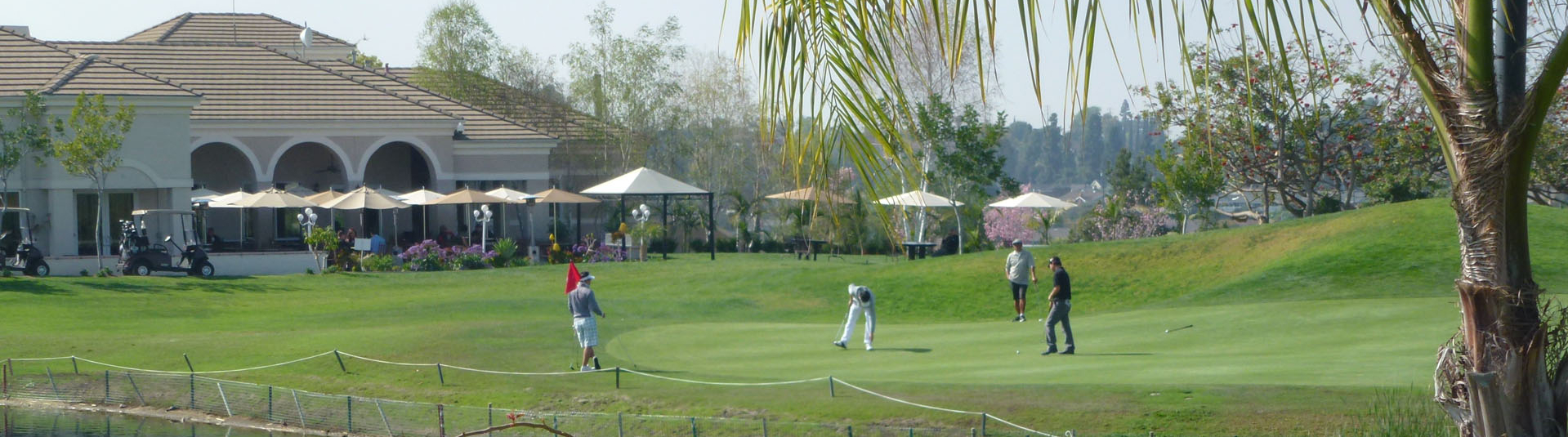 view of event at golf course green