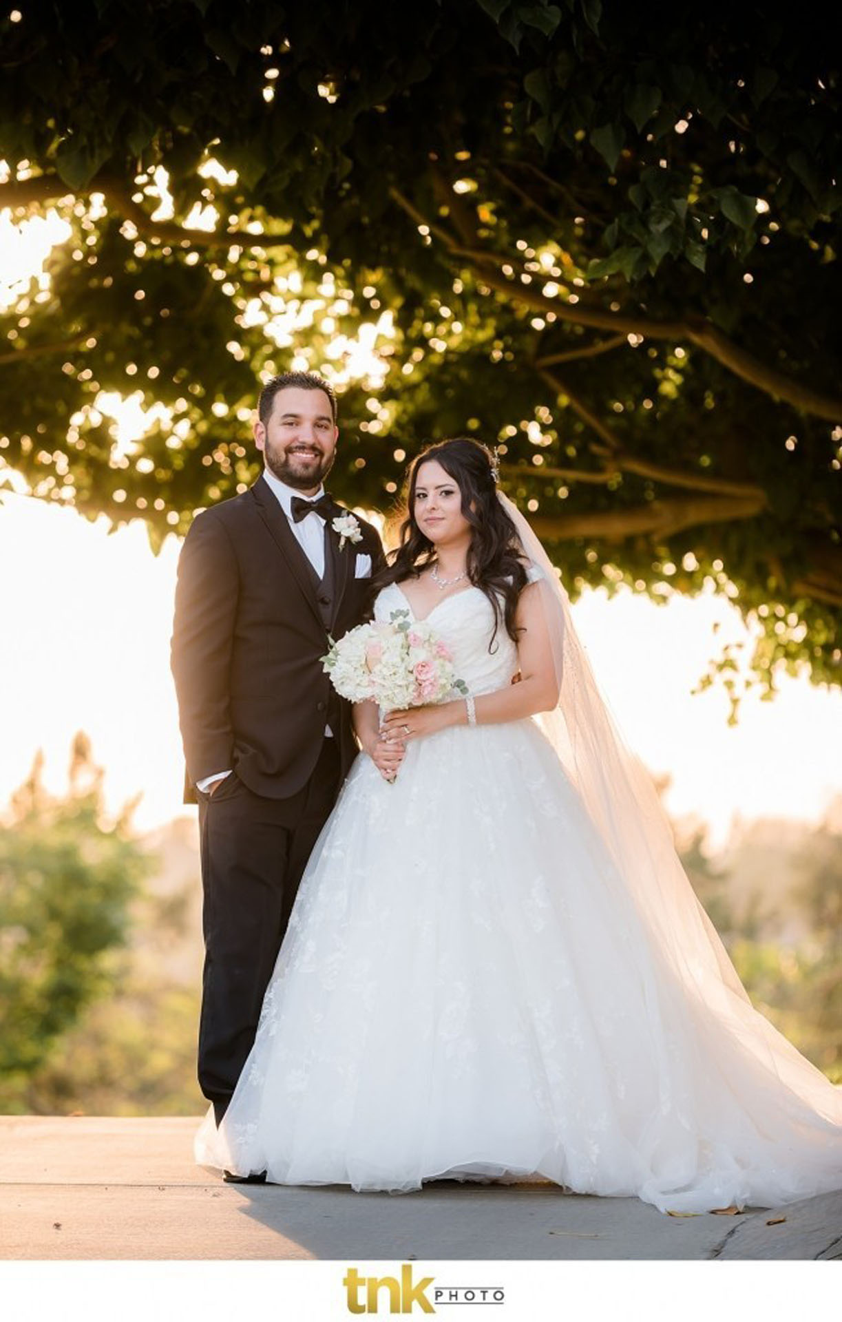 Wedding couple photo