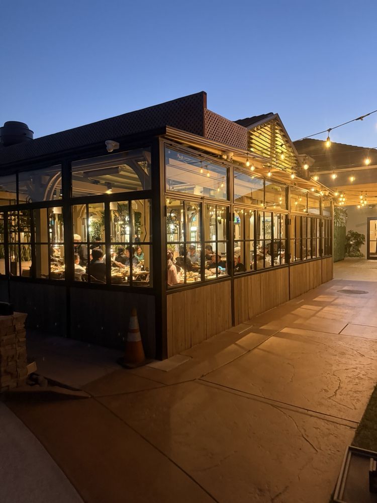 W Korean BBQ patio dining at Westridge Golf Club