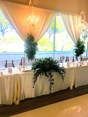 Lakeview room head table